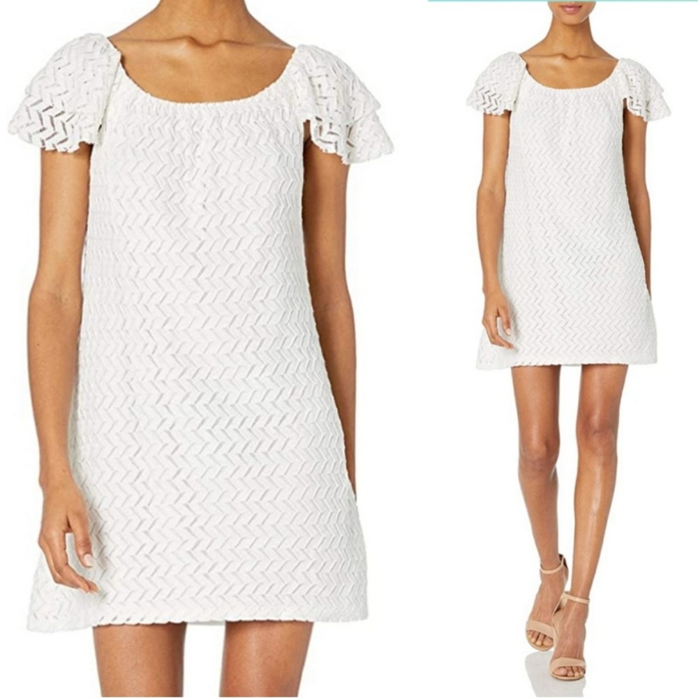 MISA lace crochet dress size S